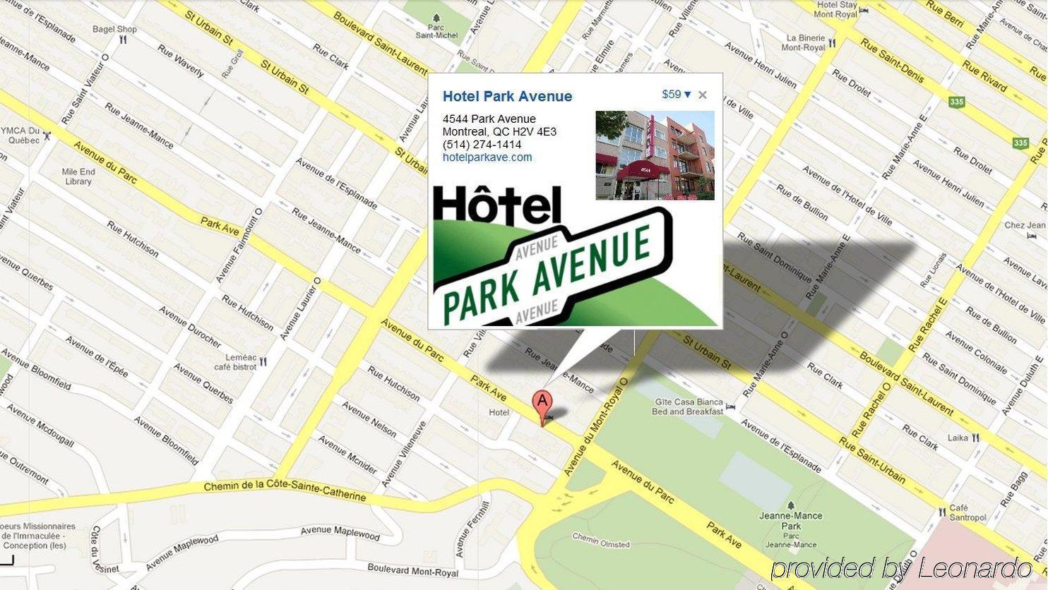 Hotel Park Avenue Montreal Exterior foto